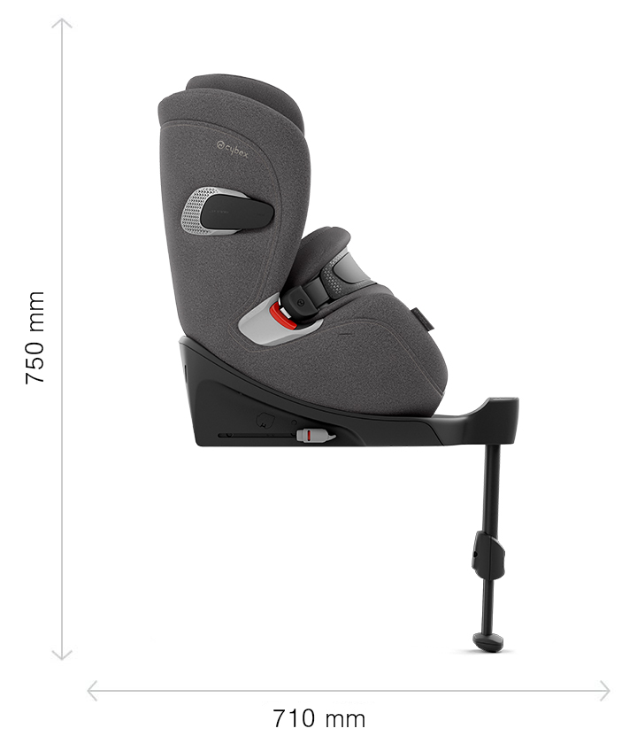 Розміри автокрісла Anoris T2 i-Size