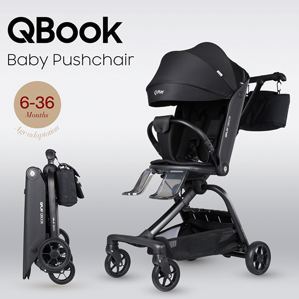 Новая прогулочная коляска Qplay QBook