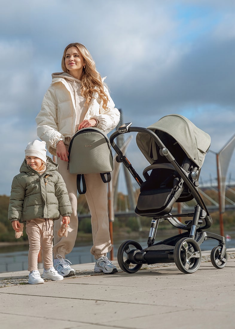 iBebe iStop Drive детская коляска 2в1 с электроприводом и тормозом купить в интернет-магазине dawidam.pl