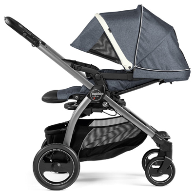 Реверсивный прогулочный блок коляски Peg-Perego Elite Book Plus S Luxe Mirage