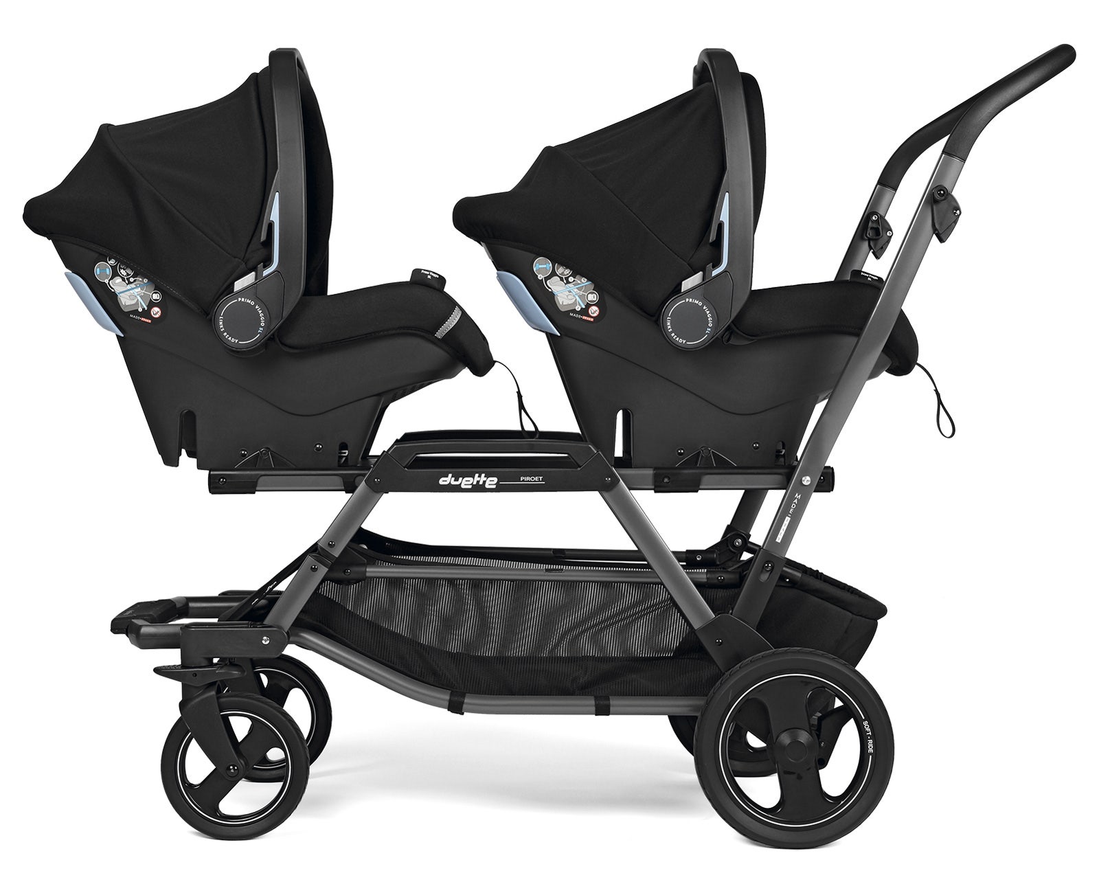 Коляска Peg Perego Duette с автокреслами