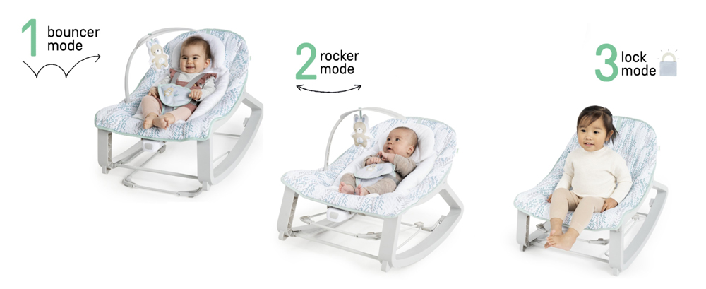 Кресло-шезлонг 3 в 1 Ingenuity Keep Cozy