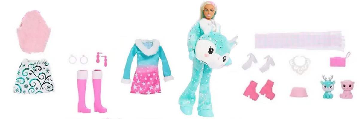 игровой набор Barbie Адвент-календарь Cutie Reveal