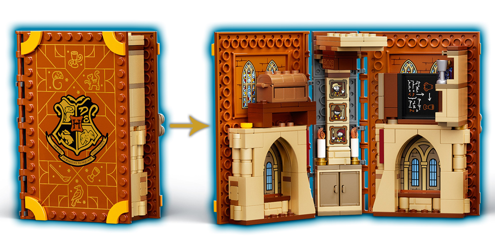 Конструктор LEGO Учёба в Хогвартсе: Урок трансфигурации