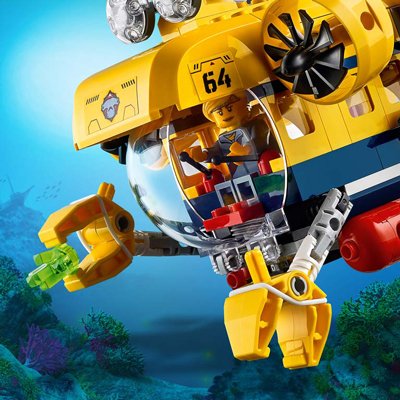 Конструктор Lego City Океан: исследовательская подводная лодка
